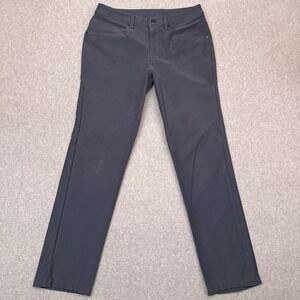 Lululemon Pants Mens 29x29 Iron Blue ABC Classic *Utilitech Stretch Golf M5ABPS